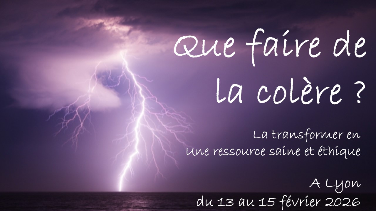  Que faire de la colère ?